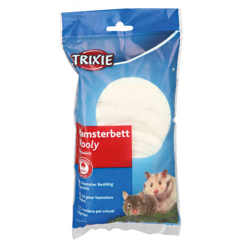 Підстилка Trixie Wooly, для гризунів, біла, 20 г
