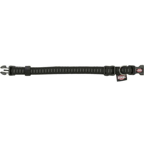 Нашийник Trixie Softline Elegance M-L для собак, 35-55 см, 20 мм, чорний / графіт