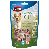 Рулети Trixie Premio для собак, курка із сайдою, 75 г