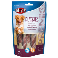 Ласощі Trixie Duckies для собак, качка, 100 г Ласощі Trixie Duckies для собак, качка, 100 г