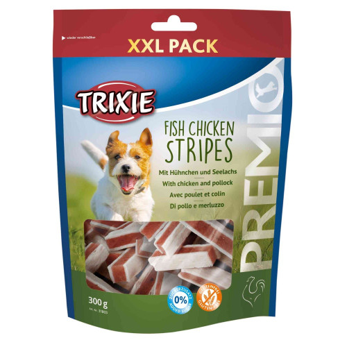 Їстівні палички Trixie - Fish Chicken Stripes курка з рибою, для собак, 300 г