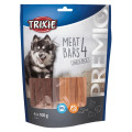 Ласощі Trixie 4 Meat Bars мікс для собак, курка, качка, ягня і лосось, 100 г, упаковка 4 шт