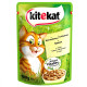 Вологий корм Kitekat для котів, з куркою в соусі, 100 г