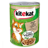 Консерва Kitekat для котів, з качкою, 400 г Консерва Kitekat для котів, з качкою, 400 г