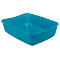 Туалет Trixie Classic, для кішок, 36 × 12 × 46 см, бірюзовий Туалет Trixie Classic, для кішок, 36 × 12 × 46 см, бірюзовий