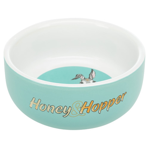 Миска Trixie Honey & Hopper для гризунів, керамічна, 11 см, 250 мл
