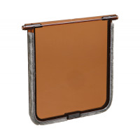 Змінна заслінка Trixie, 14.7 × 15.8 см, коричневий Змінна заслінка Trixie, 14.7 × 15.8 см, коричневий