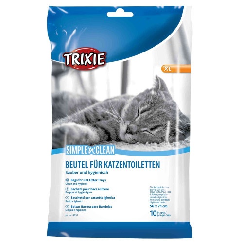 Пакет для котячого туалету, Trixie, 56 × 71 см, 10 шт