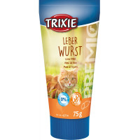 Паста Trixie Leberwurst для котів, 75 г Паста Trixie Leberwurst для котів, 75 г