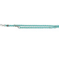 Повідець-перестібка Trixie Cavo Reflect Adjustable Lead для собак, світловідбиваючий, розмір L-XL, 2 м/18 мм, океан