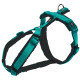 Шлея Trixie Premium Trekking Harness для собак, 70-85 см, 25 мм, розмір L, океан-графіт