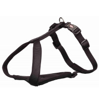 Шлея Trixie Premium Y-Harness для собак, 55-70 см, 20 мм, розмір M, чорний Шлея Trixie Premium Y-Harness для собак, 55-70 см, 20 мм, розмір M, чорний