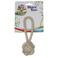 Іграшка Croci Eco канат грейфер для собак, котон/сезаль, 7.5×21 см Іграшка Croci Eco канат грейфер для собак, котон/сезаль, 7.5×21 см