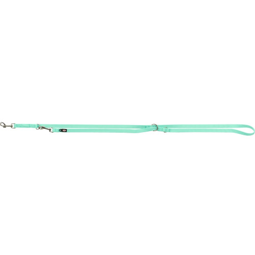 Повідець-перестібка Trixie Premium Adjustable Lead двошаровий для собак, розмір M-L, 2 м/20 мм, м'ятний