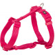 Шлея Trixie Premium H-Harness для собак, 30-44 см, 10 мм, розмір XS-S, фуксія