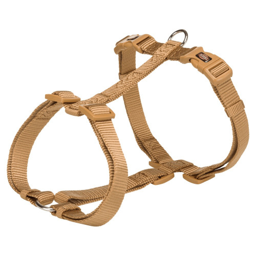 Шлея Trixie Premium H-Harness для собак, 20-32 см, 10 мм, розмір XXS-XS, карамель