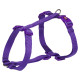 Шлея Trixie Premium H-Harness для собак, 20-32 см, 10 мм, розмір XXS-XS, фіолетовий