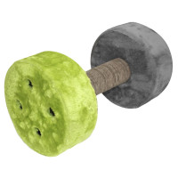 Кігтеточка Croci Interactive Roller гантеля, для котів, плюш / гофракартон, 45×25×25 см Кігтеточка Croci Interactive Roller гантеля, для котів, плюш / гофракартон, 45×25×25 см