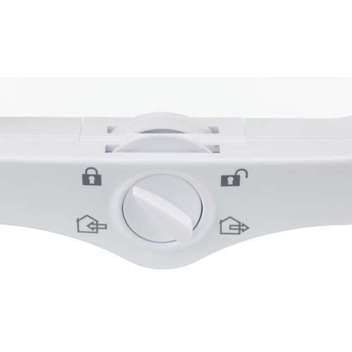 Дверцята Trixie 4-Way Flap Door with Tunnel для котів, з додатковими елементами, білі, 20×22 см