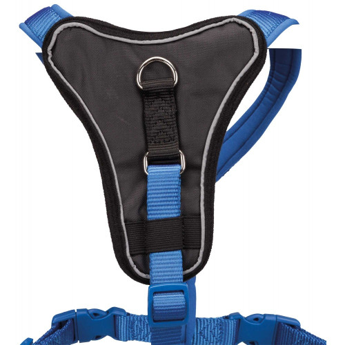 Шлея Trixie Premium Y-Harness для собак, 30-37 см, 10 мм, розмір XXS-XS, синій