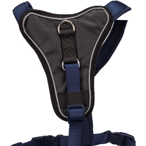 Шлея Trixie Premium Y-Harness для собак, 30-37 см, 10 мм, розмір XXS-XS, індиго
