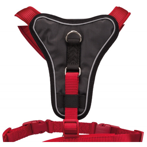 Шлея Trixie Premium Y-Harness для собак, 65-80 см, 20 мм, розмір M-L, червоний