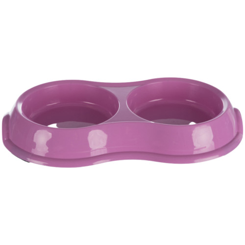 Миска подвійна Trixie, для кішок, 0.2 л, 11 см