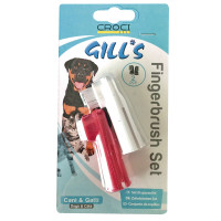 Зубна щітка Croci Gill's для собак, 2 шт Зубна щітка Croci Gill's для собак, 2 шт