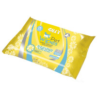 Вологі серветки Croci Gill's Pocket Chamom для котів і собак, кишенькові, 15 шт Вологі серветки Croci Gill's Pocket Chamom для котів і собак, кишенькові, 15 шт