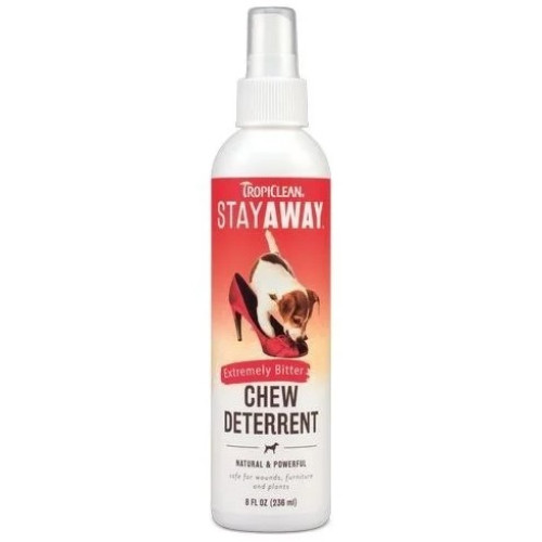 Спрей Tropiclean Stay Away, проти розгризання, для собак, котів, гризунів і птахів, 236 мл