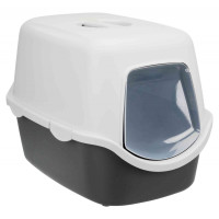 Туалет-домик Trixie Be Eco Vico для кошек, бело-чёрный, 40×40×56 см Туалет-домик Trixie Be Eco Vico для кошек, бело-чёрный, 40×40×56 см