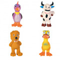Набір іграшок Trixie Dog Toy Animal, для собак, 11 см, 4 шт