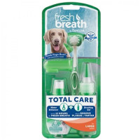 Набір TropiClean Fresh Breath для догляду за ротовою порожниною, для собак великих порід, 59 мл Набір TropiClean Fresh Breath для догляду за ротовою порожниною, для собак великих порід, 59 мл