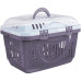 Переноска Georplast Rocket Classic для собак, з прозорою кришкою, 49×33×33 см