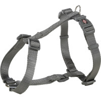 Шлея Trixie Premium H-Harness для собак, 30-44 см, 10 мм, розмір XS-S, графіт