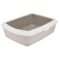 Туалет з рамкою Trixie Classic, для кішок, пластик, 37 × 15 × 47 см