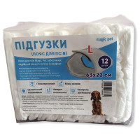 Пояс Magic Pet для собак (псів), розмір L, 63×22 см, 12 шт Пояс Magic Pet для собак (псів), розмір L, 63×22 см, 12 шт