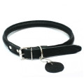 Нашийник Collar Soft для довгошерстих собак, чорний, 10 мм, 39-47 см