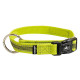 Нашийник Croci Hiking AntiShock для собак, регульований, нейлон, зелений, 1.5×30-40 см