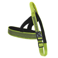 Шлея Croci Hiking AntiShock для собак, регульована, нейлон, зелений, 3.8×90-100 см Шлея Croci Hiking AntiShock для собак, регульована, нейлон, зелений, 3.8×90-100 см