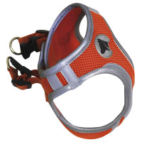 Шлея Croci Hiking Reflective для собак, нейлон, помаранчевий, розмір S, 34-41 см Шлея Croci Hiking Reflective для собак, нейлон, помаранчевий, розмір S, 34-41 см