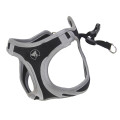 Шлея Croci Hiking Reflective для собак, нейлон, чорний, розмір XS, 30-33 см