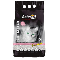 Бентонітовий наповнювач AnimAll Premium Baby Powder з ароматом дитячої пудри, для котів, 5 л Бентонітовий наповнювач AnimAll Premium Baby Powder з ароматом дитячої пудри, для котів, 5 л