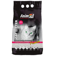 Бентонітовий наповнювач AnimAll Premium Classic без аромату, для котів, 5 л Бентонітовий наповнювач AnimAll Premium Classic без аромату, для котів, 5 л