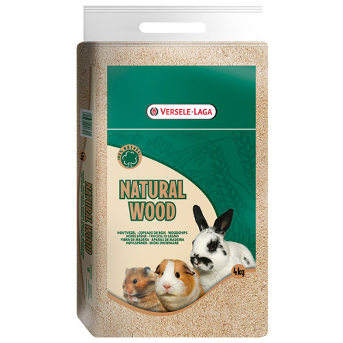 Пресовані тирсу Versele-Laga Prestige Prespack woodchip для птахів і гризунів, 4 кг