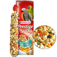 Ласощі екзотичні фрукти Versele-Laga Prestige Sticks Parrots Exotic Fruit для великих папуг, 140 г Ласощі екзотичні фрукти Versele-Laga Prestige Sticks Parrots Exotic Fruit для великих папуг, 140 г