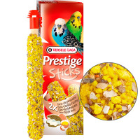 Ласощі Versele-Laga Prestige Sticks Budgies Eggs & Oyster Shells для хвилястих папуг, 60 г Ласощі Versele-Laga Prestige Sticks Budgies Eggs & Oyster Shells для хвилястих папуг, 60 г