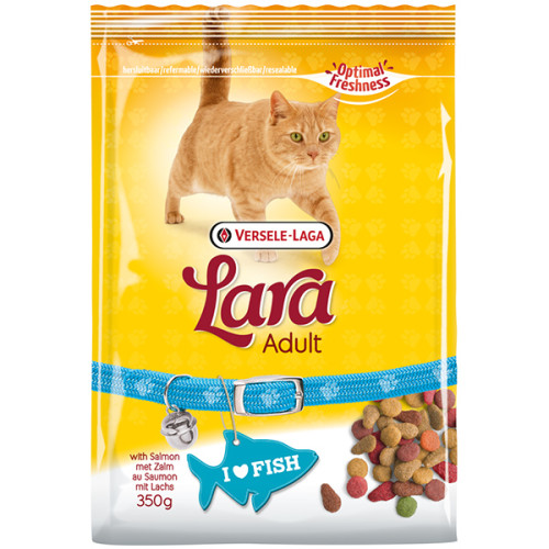 Сухий корм Lara Adult with Salmon для кішок, з лососем, 350 г