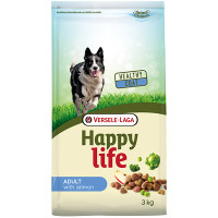 Сухий корм Happy Life Adult with Salmon для собак всіх порід, з лососем, 3 кг Сухий корм Happy Life Adult with Salmon для собак всіх порід, з лососем, 3 кг