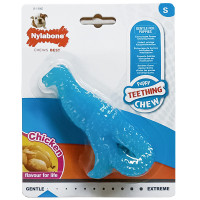 Іграшка Nylabone Puppy Chew Dinosaur S, смак курки, для цуценят до 11 кг Іграшка Nylabone Puppy Chew Dinosaur S, смак курки, для цуценят до 11 кг
